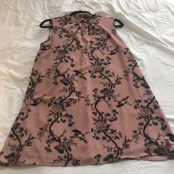 Alya Dresses & Skirts - [Alya] Blush floral and vine print dress